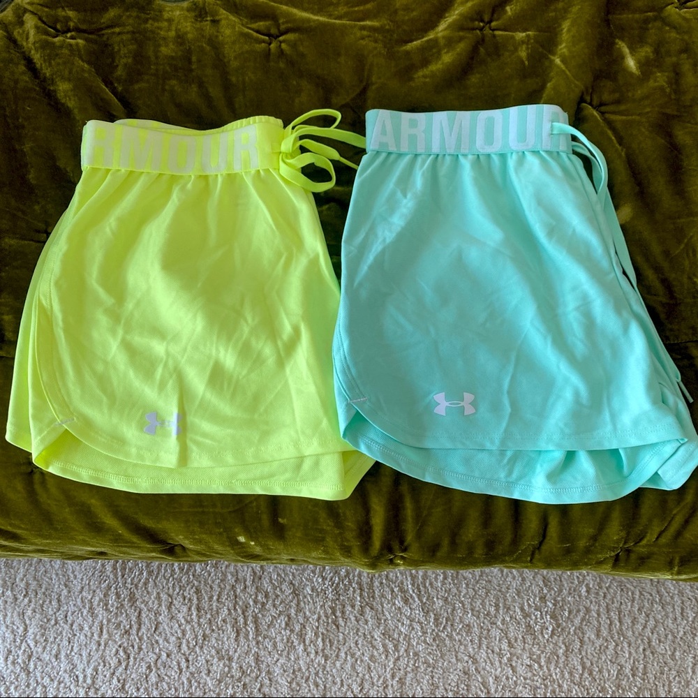 Under Armour Shorts x2 NWOT Small